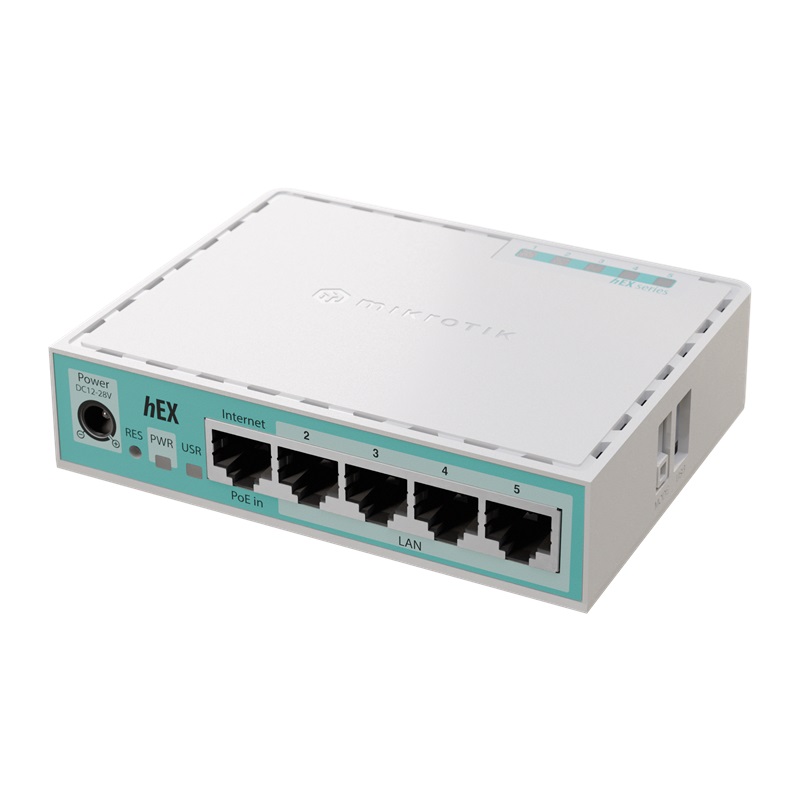 MikroTik hEX router